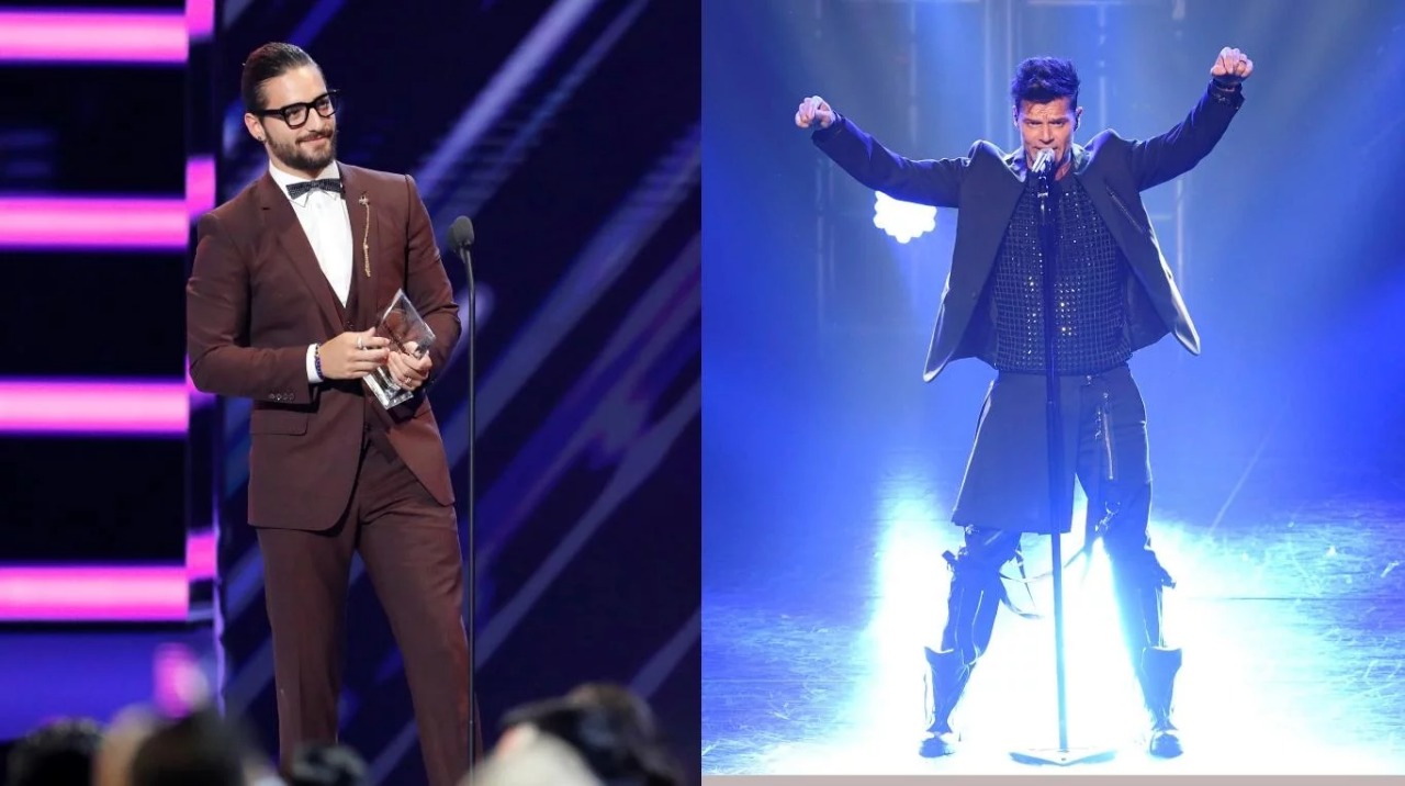 Maluma y Ricky Martin