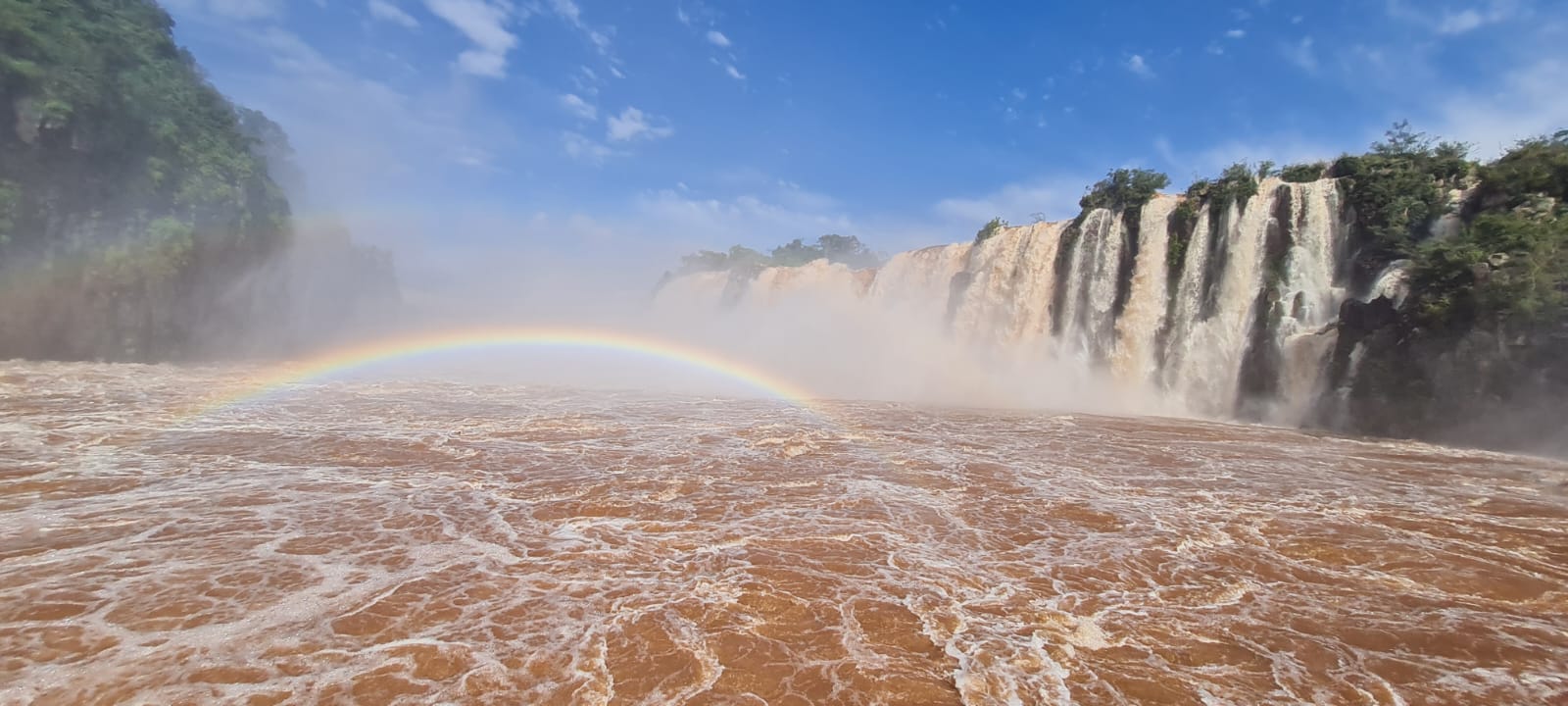 crecida del río Iguazú