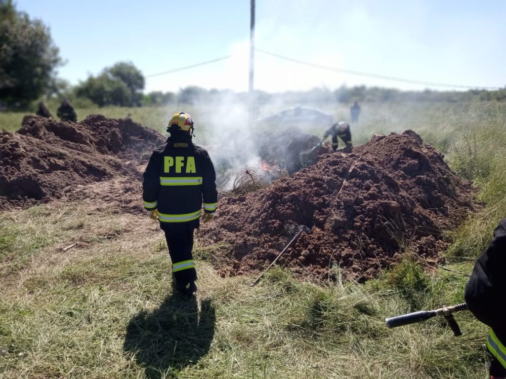 Hay siete personas detenidas por el vivero "narco" de Arroyo Leyes.