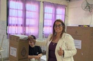 Giselle MIravete, la principal referente de LLA en Santo Tomé