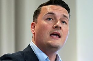 El secretario de Defensa británico, Wes Streeting